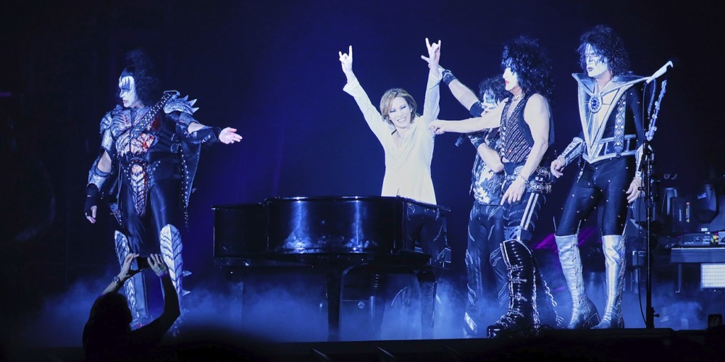 Kiss Invita A Yoshiki De X Japan En Dos Conciertos Realizados En