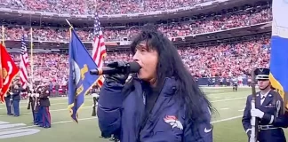 Joey Belladonna National Anthem