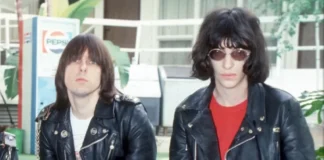 Johnny Ramone and Joey Ramone